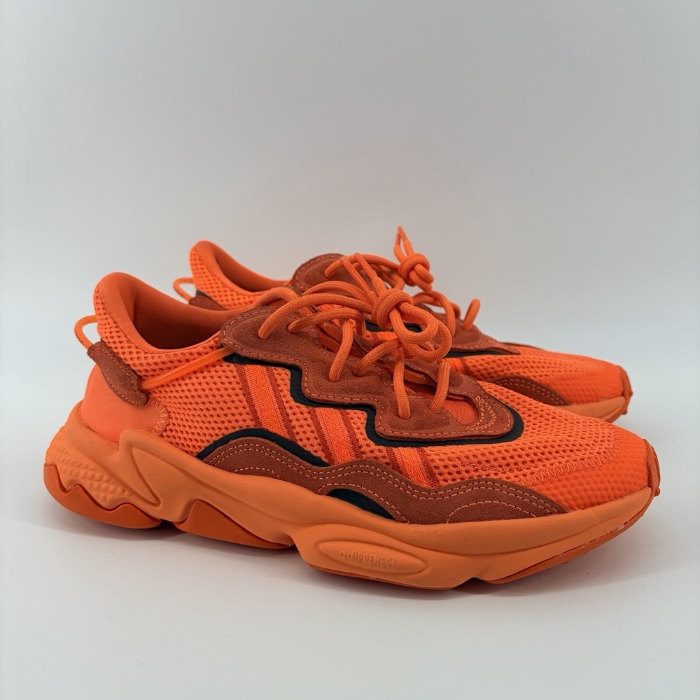 Adidas Ozweego Bold Orange Size 7M/8.5W Athletic Running Walking Shoes Sneakers